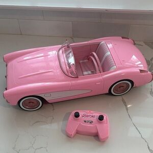 Barbie Pink Convertible with Remote